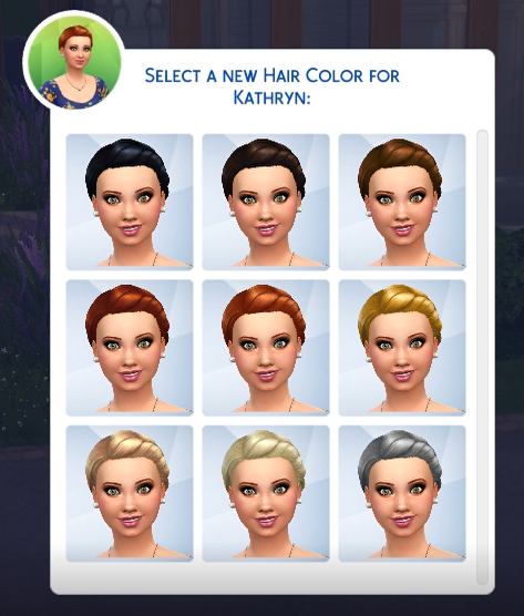 sims 4 cc hair not changing color