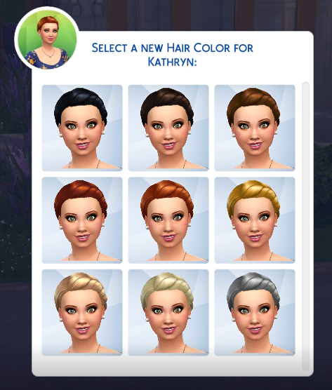 mod the sims hair