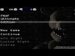 fnaf-ultimate-édition cover