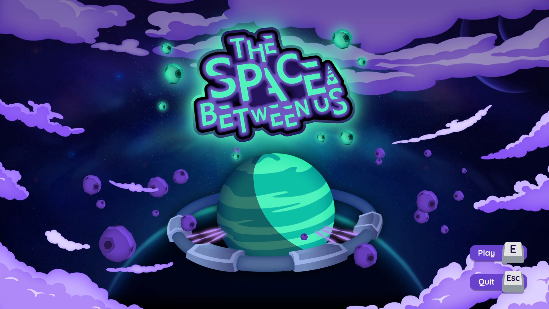 Cover image for The Space Between Us