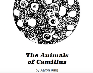 The Animals of Camillus   - An adventure for KeganExe's In Extremis 
