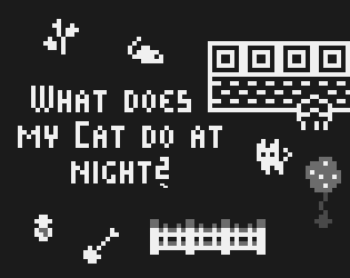 Cover image for What does my cat do at night?