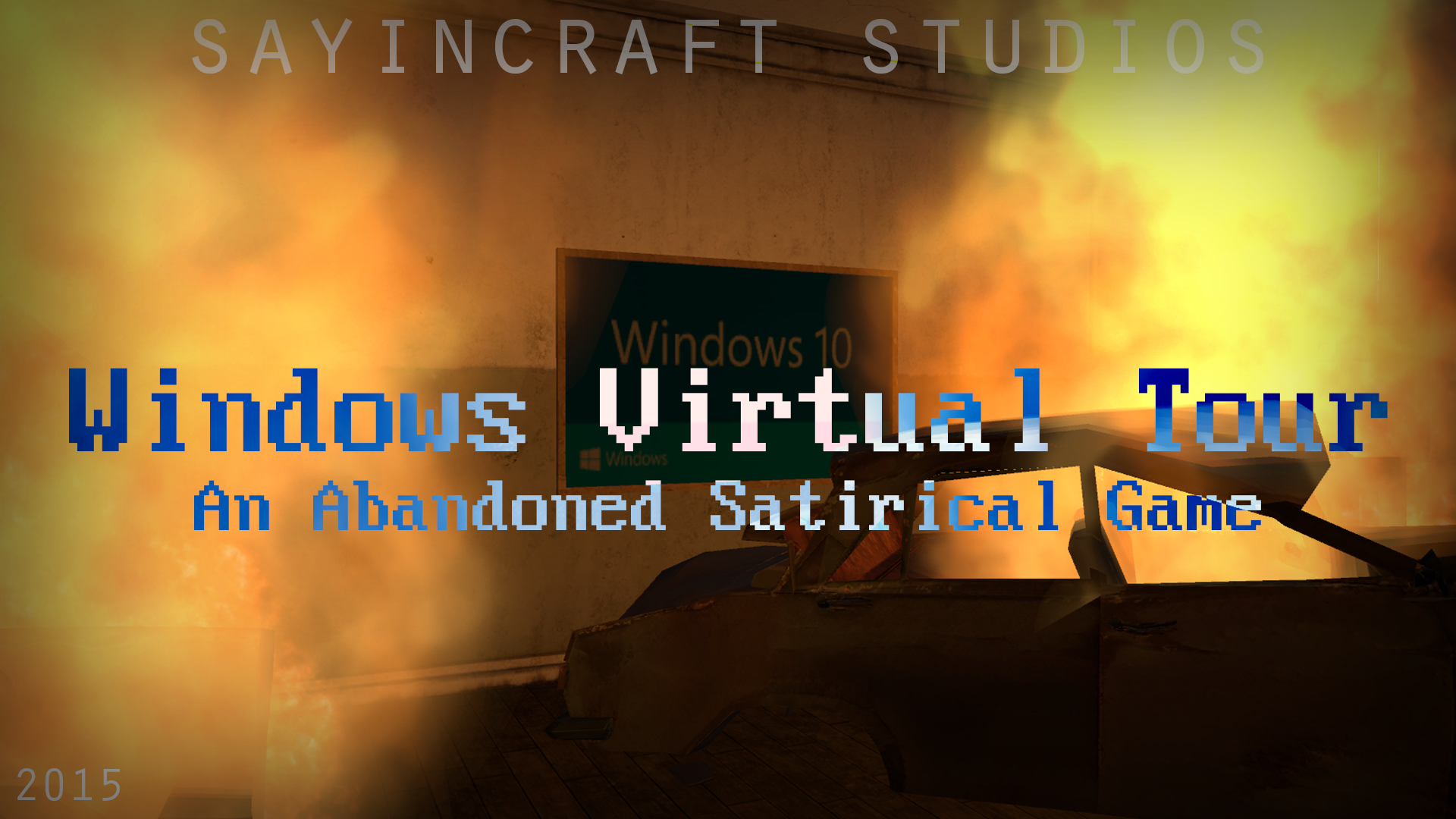 Windows Virtual Tour (Abandoned Satirical Horror Game)