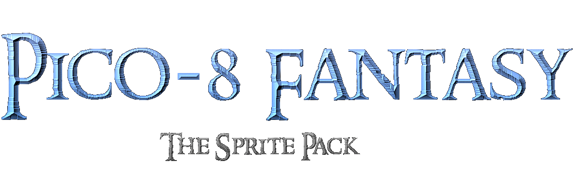 Pico-8 Fantasy - Sprite Pack