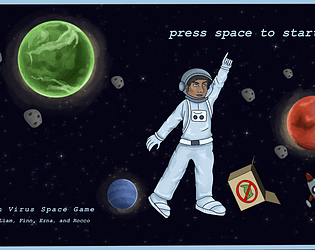 The Alien Virus Space Game