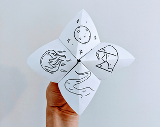 paper divination   - a print-and-play fortune teller 