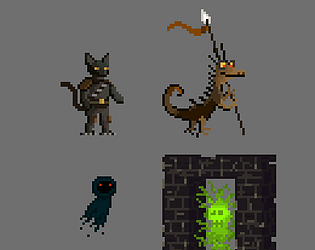 Just released a free sprite pack with a couple of cute cats 32x32 : r/ PixelArt