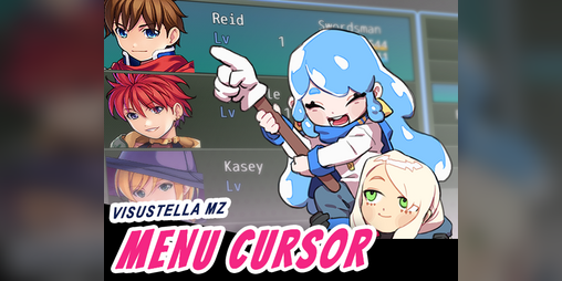 Cover image for Menu Cursor plugin for RPG Maker MZ