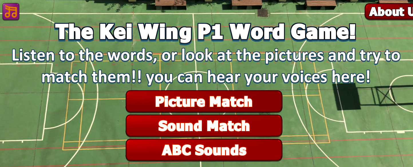 Kei Wing P1 Matching Game
