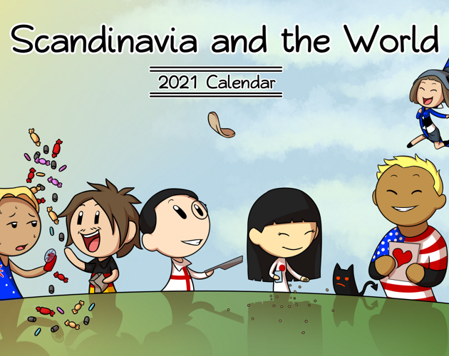 Calendar 2021 Scandinavia and the World