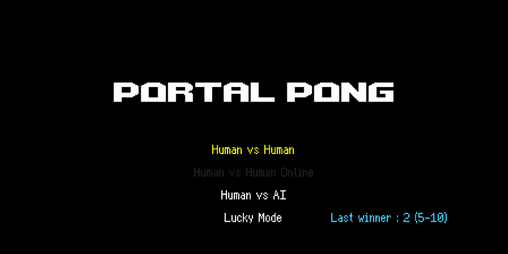 Cover image for Portal Pong