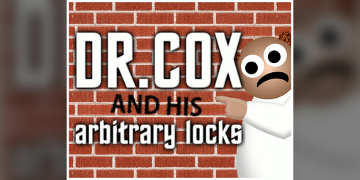 Cover image for Dr Cox and his arbitrary locks