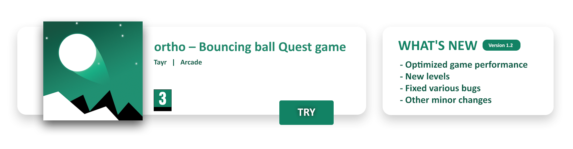 ortho – Bouncing ball Quest game