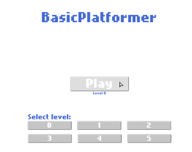 BasicPlatformer