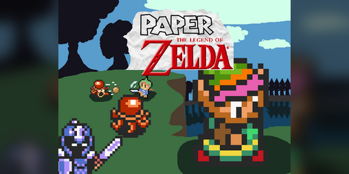 Cover image for Paper Zelda RPG