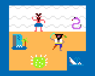 Cover image for Castaway on a Weird Island