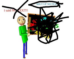 Baldi's Basics Without Text