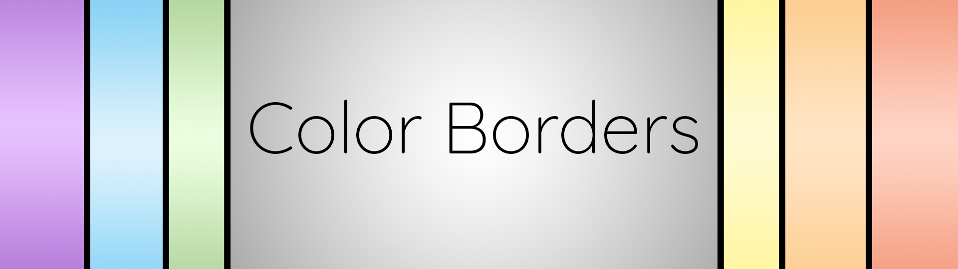 Color Borders