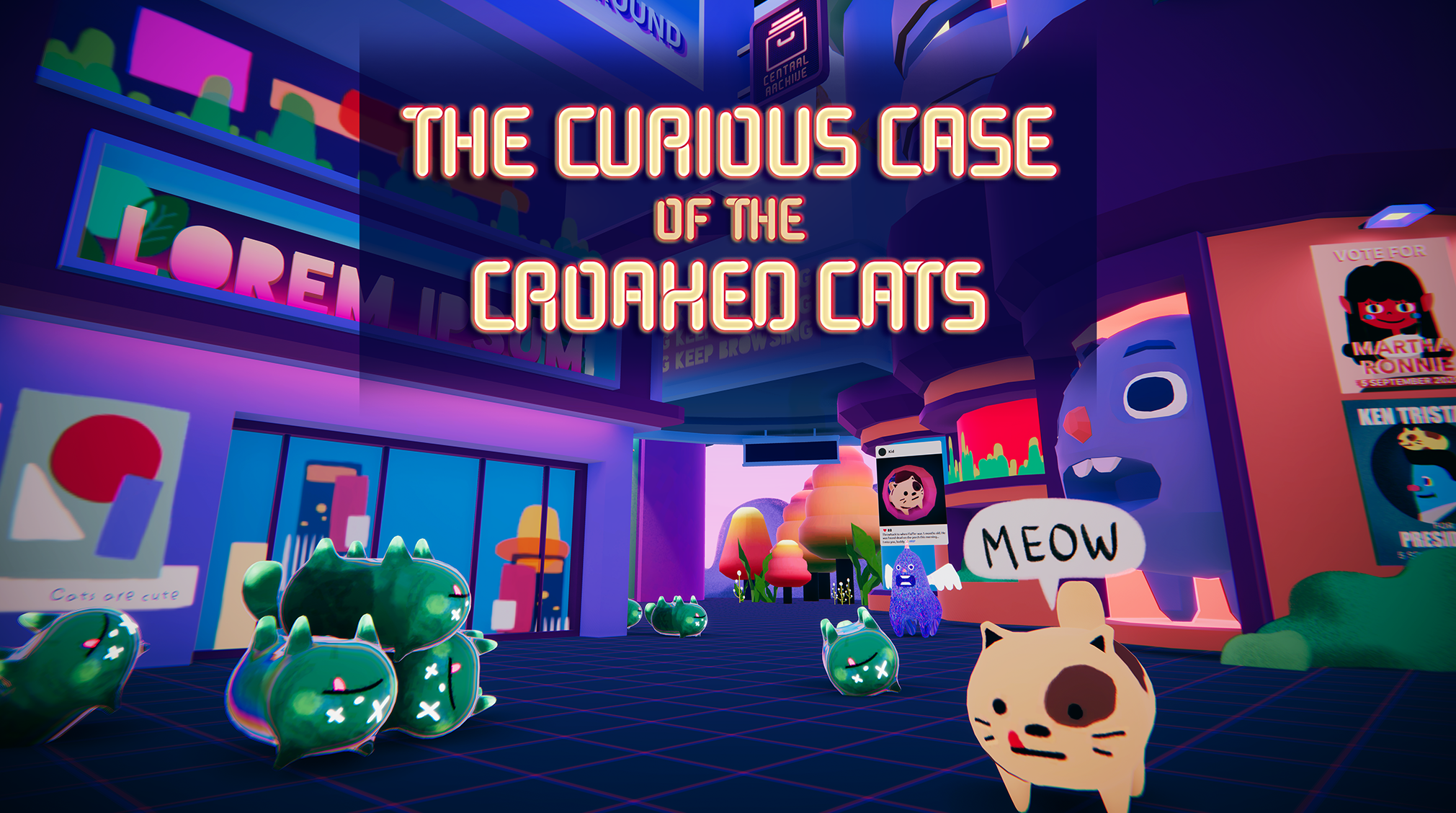 The Curious Case of the Croaked Cats