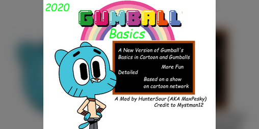 Cover image for Baldi's Basics Mod - Gumball's Basics 2020