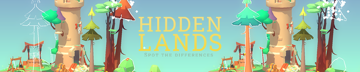 Hidden Lands - Spot the differences 3D