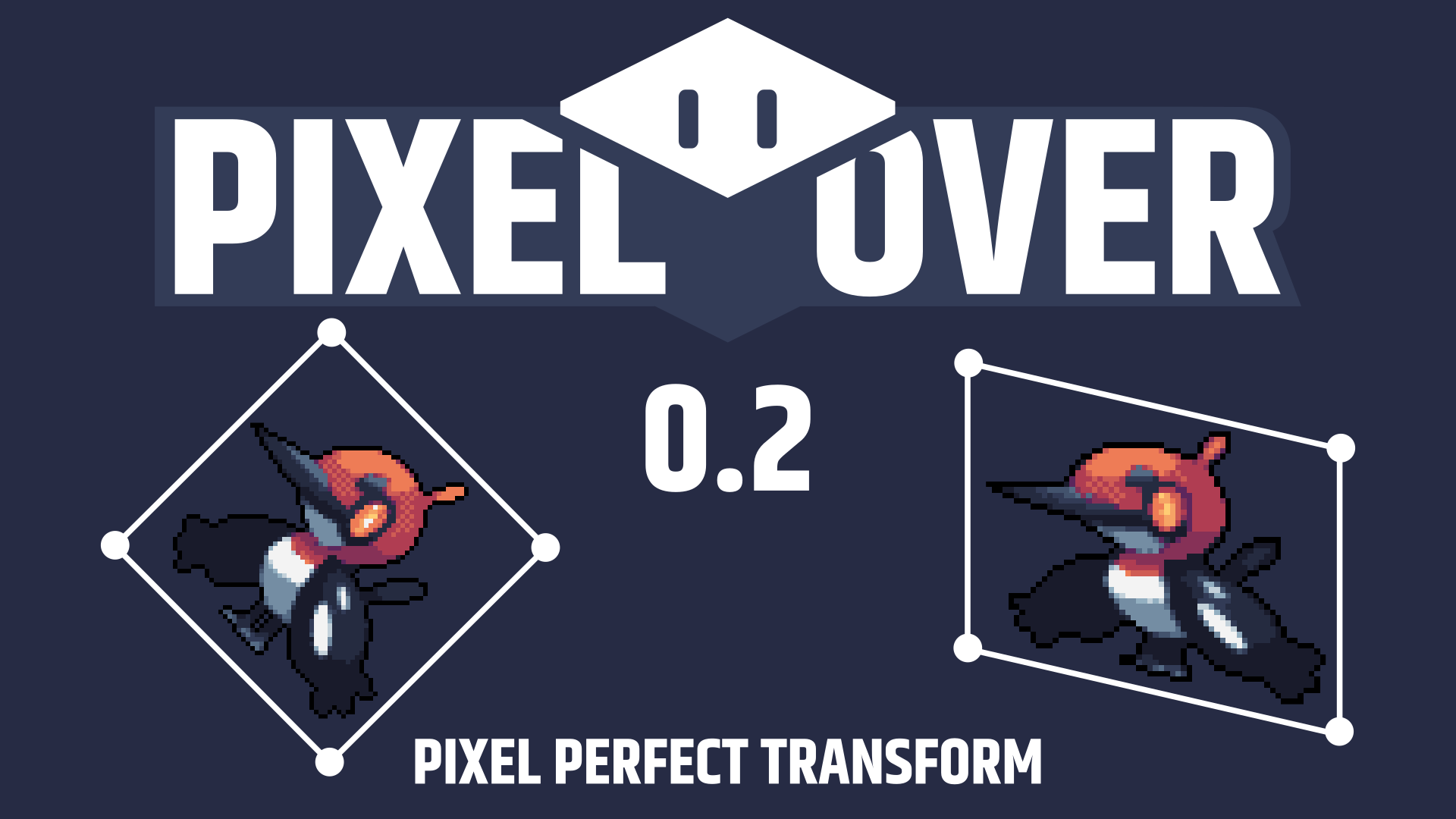 PixelOver 0.2 Advanced transform devlog preview