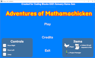 Cover image for Adventures of Mathamachicken