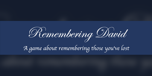 Cover image for Remembering David