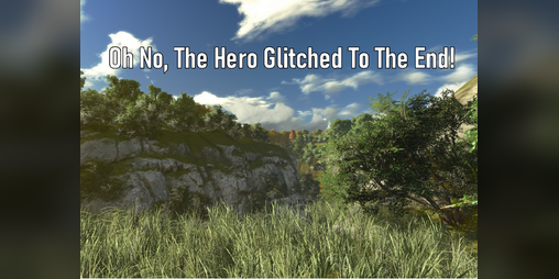 Cover image for Oh No, The Hero Glitched to the End!