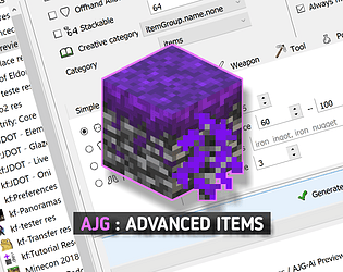 AdvancedItems - Custom Items Plugin