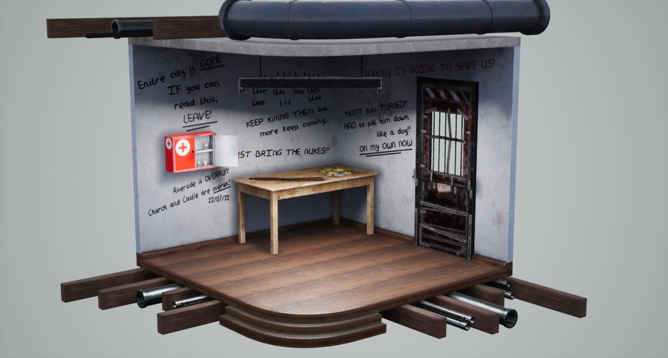 Left 4 Dead Diorama