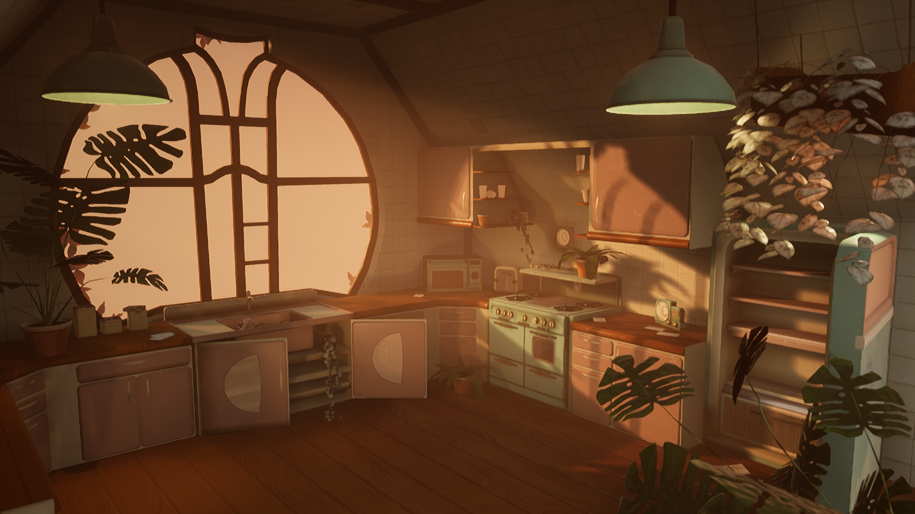Sunset Kitchen