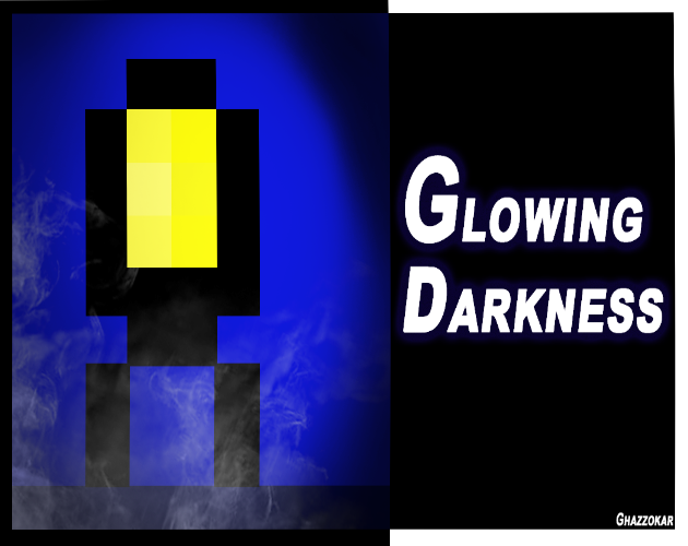 Cover image for Glowing darkness