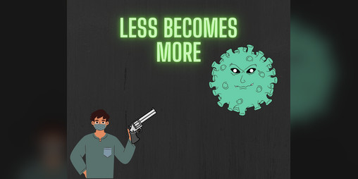 Cover image for Less becomes more