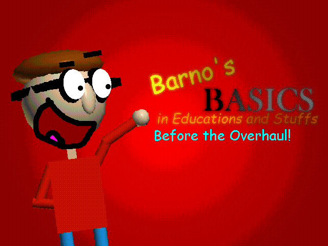 Barno's Basics before the Overhaul by TheTopHattedStickman