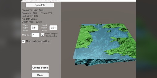 Cover image for Underwater Sound Propagation Simulator Using the Unity Game Engine and Ray Tracing