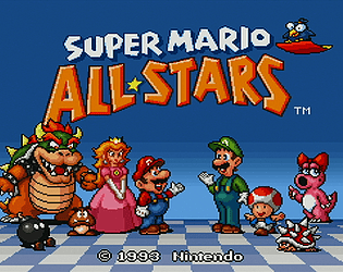 super mario all stars + super mario world