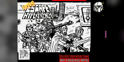 Cover image for "HYPER" ESCAPE! THE HYPERTRENCH