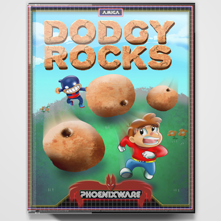 Dodgy Rocks - Amiga Boxed Edition