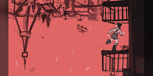 Cover image for The Day The Sky Fell