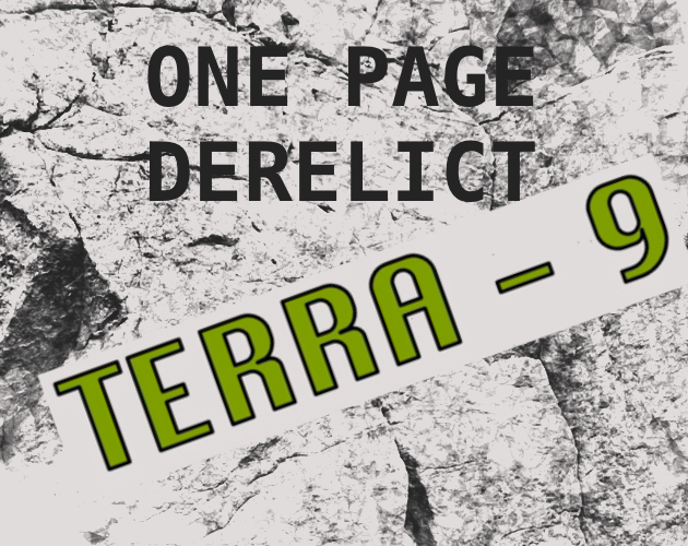 Cover image for Terra-9: One Page Derelict