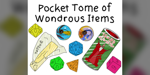 Cover image for Pocket Tome of Wondrous Items