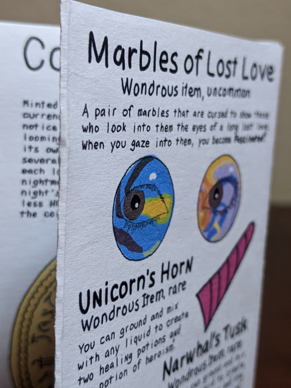Marbles of Lost Love