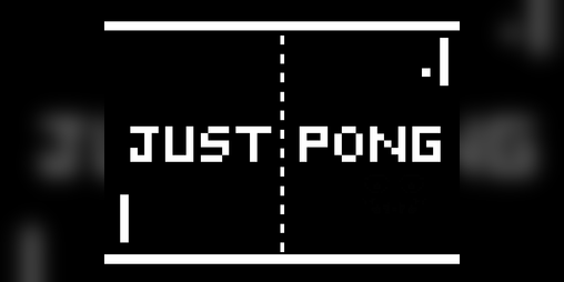 Cover image for Just Pong