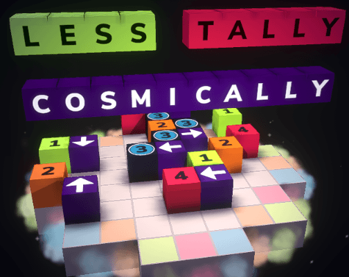 Cover image for Less tally cosmically