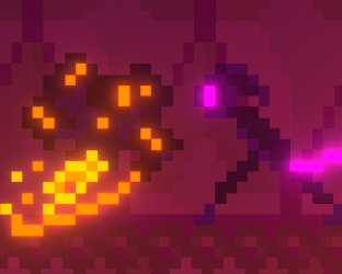 Cover image for Blazing Duel