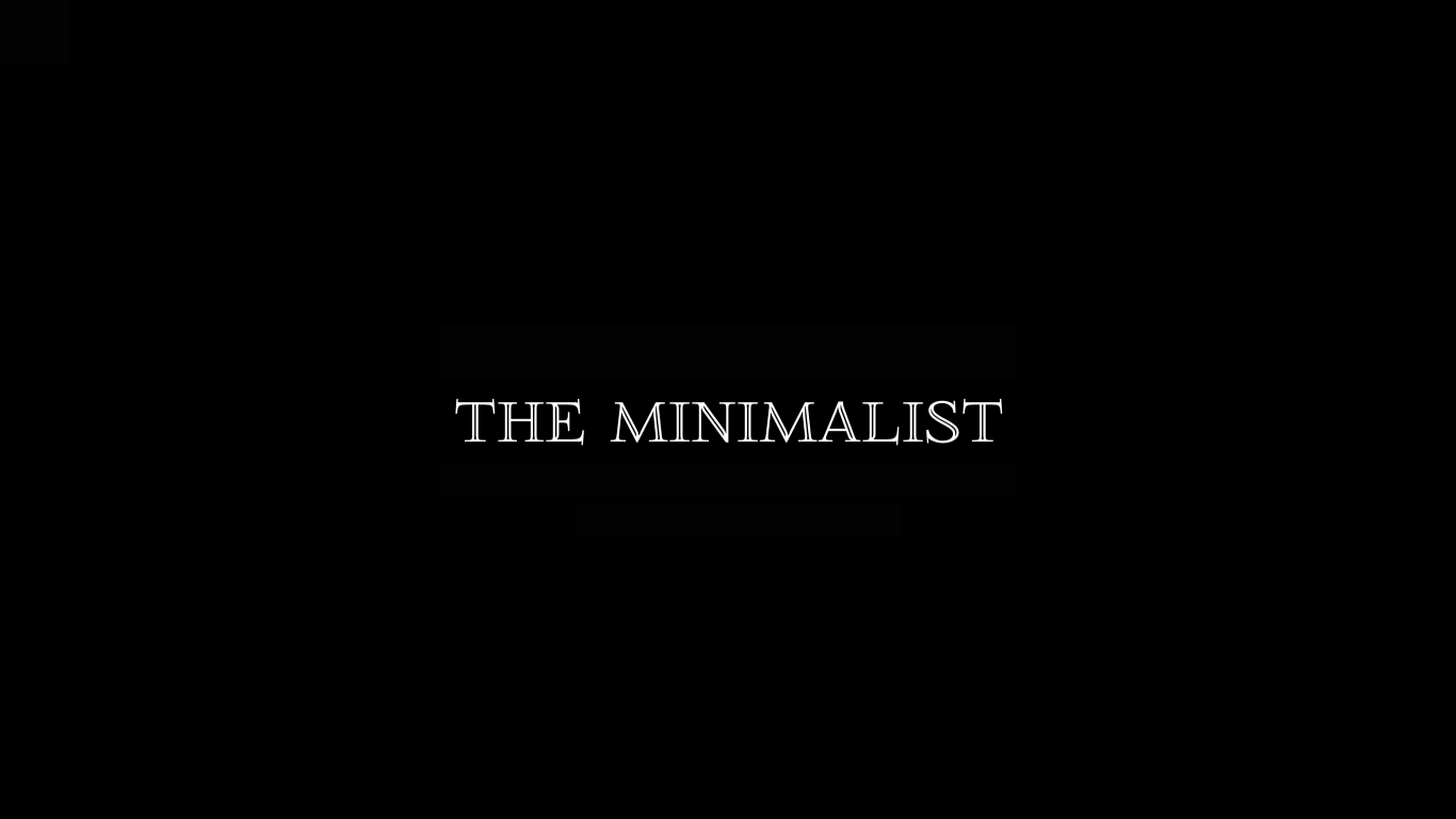 Cover image for The Minimalist (Blackthornprod GAME JAM #3)