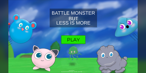 Cover image for Battle Monster but Less Is More