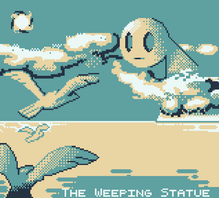 Cover image for The Weeping Statue