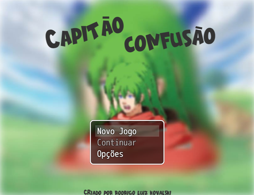 Cover image for Capitão confusão